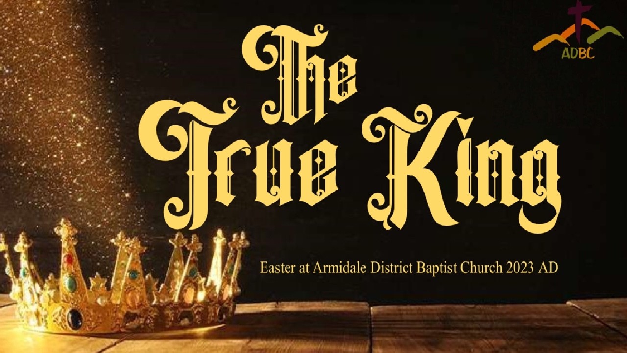 The King is Anointed